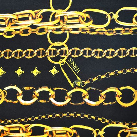 versace chain print fabric|men's Versace fabric.